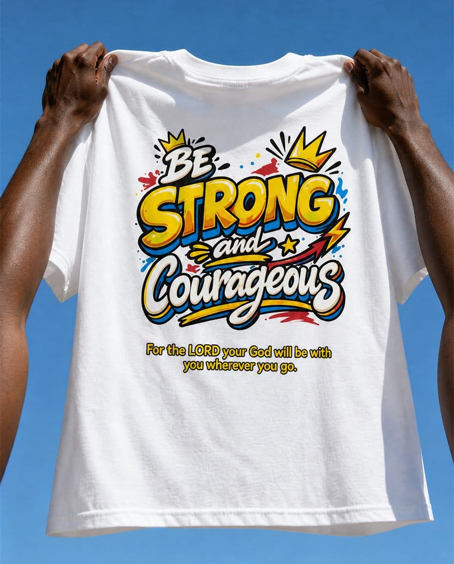 Be Strong & Courageous Tee