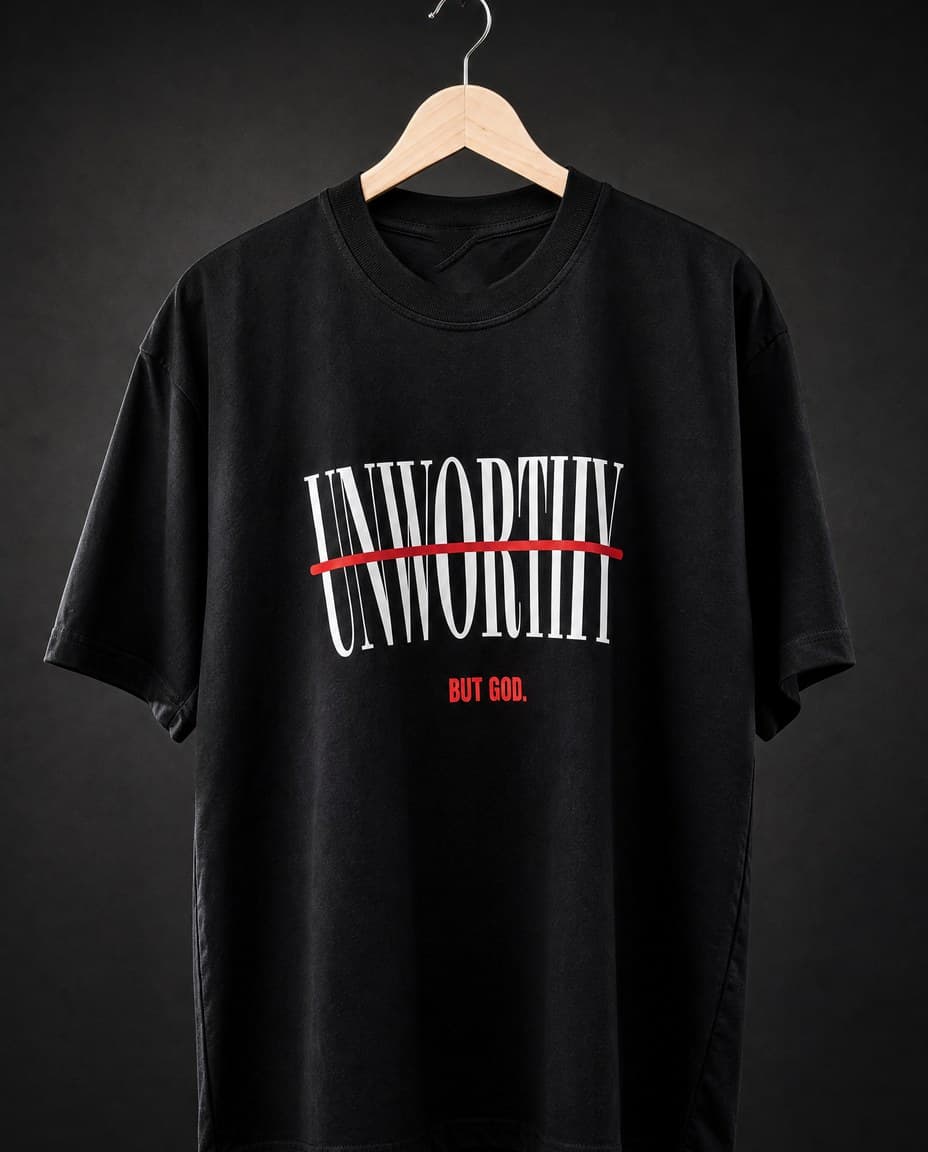 Unworthy Black Tee